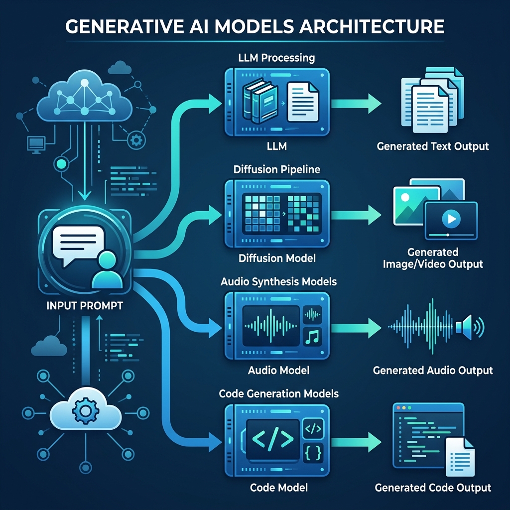 4 Types of Generative AI Models