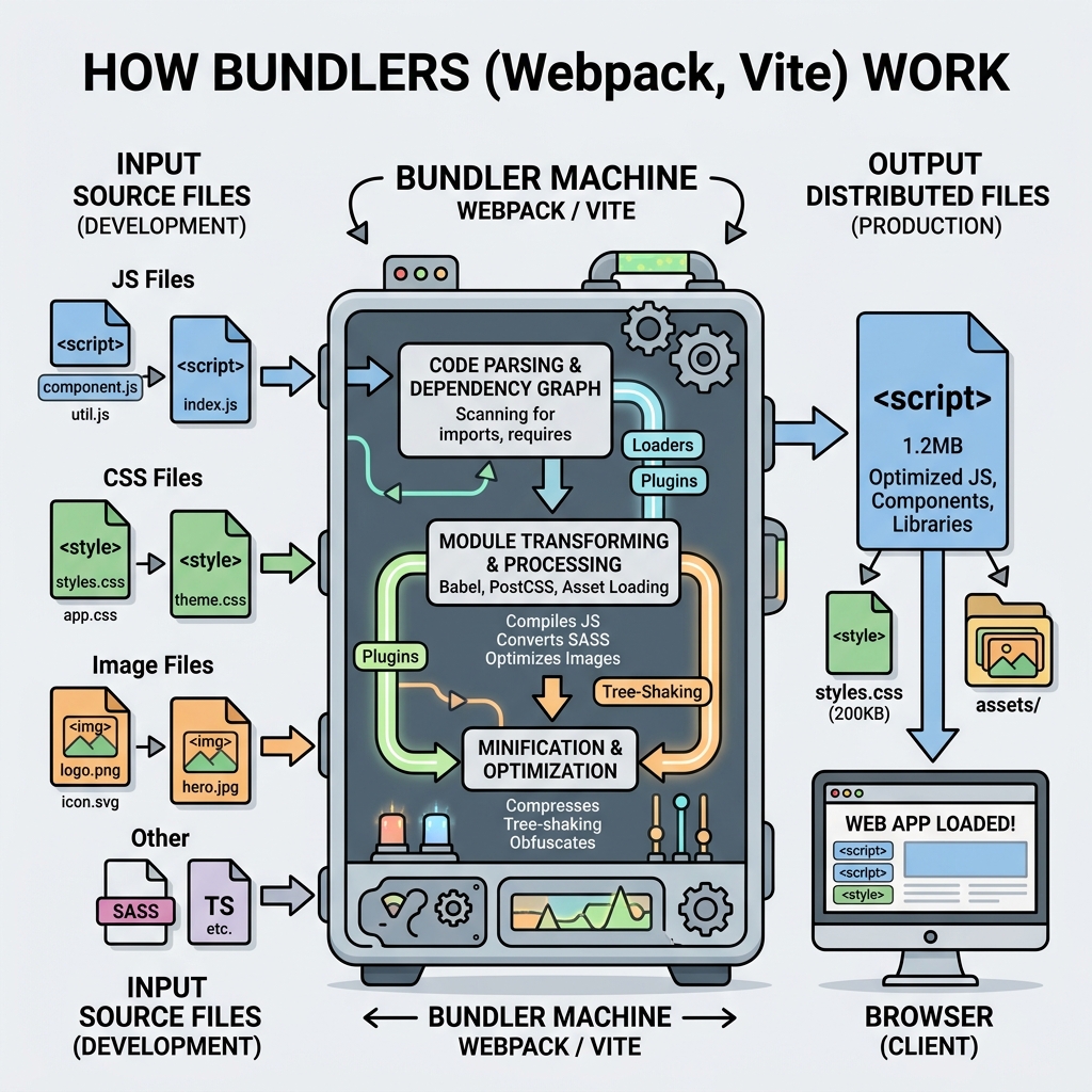 Illustration of Bundlers