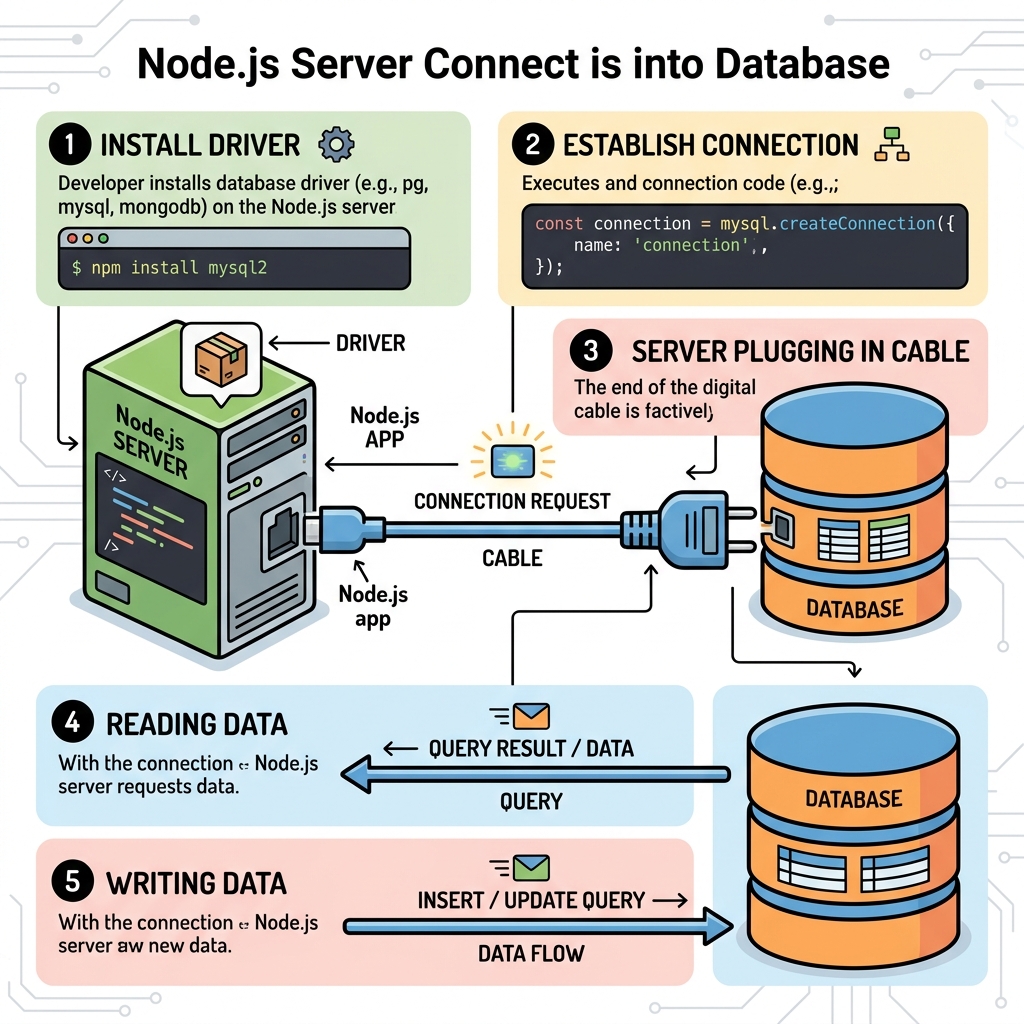 Illustration of Connecting to Databases