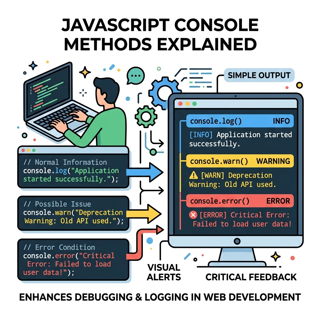 Illustration of console Methods