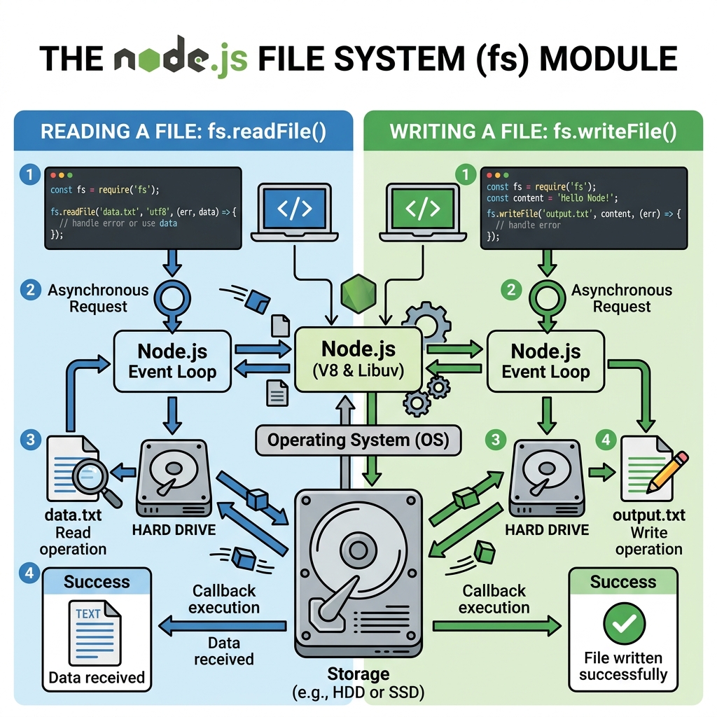 Illustration of File System Module