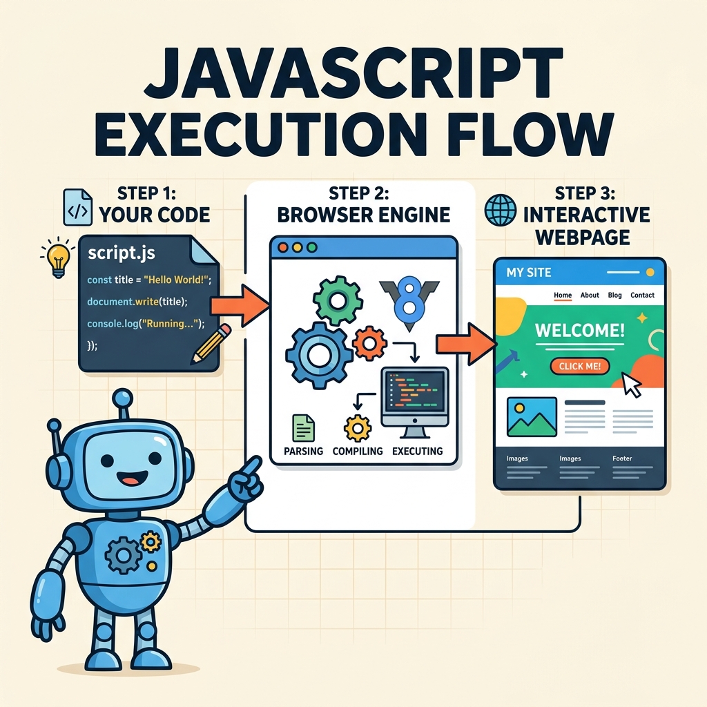 Illustration of Introduction to JavaScript