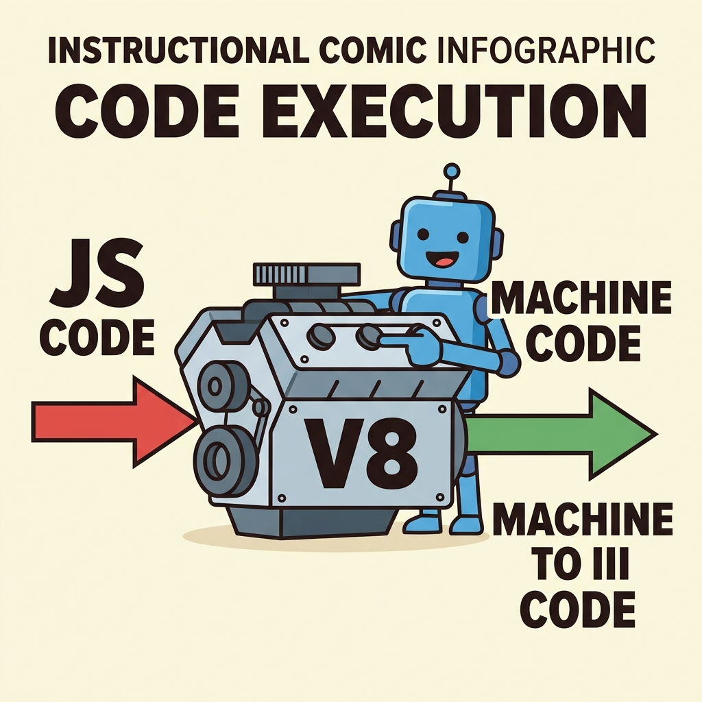 Illustration of JavaScript Engines