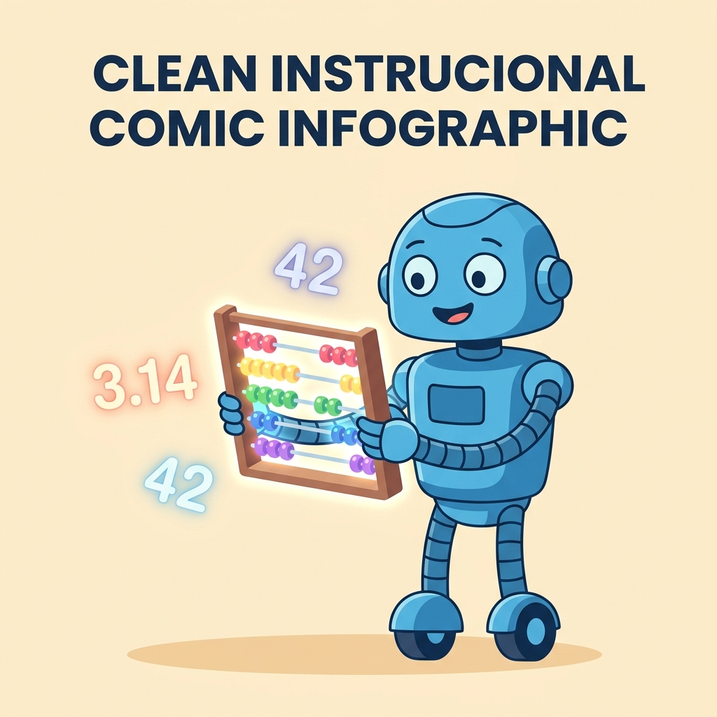 Illustration of numbers math