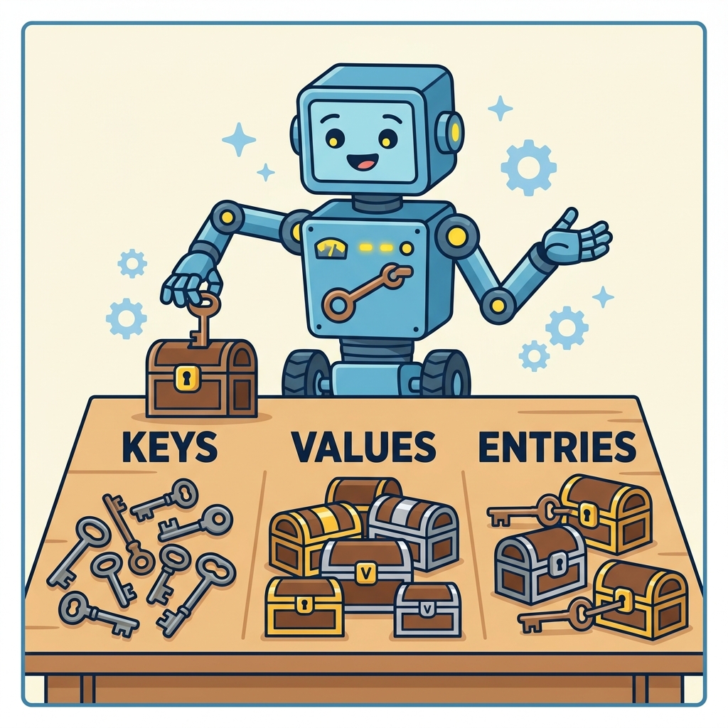 Illustration of object_keys_values_entries