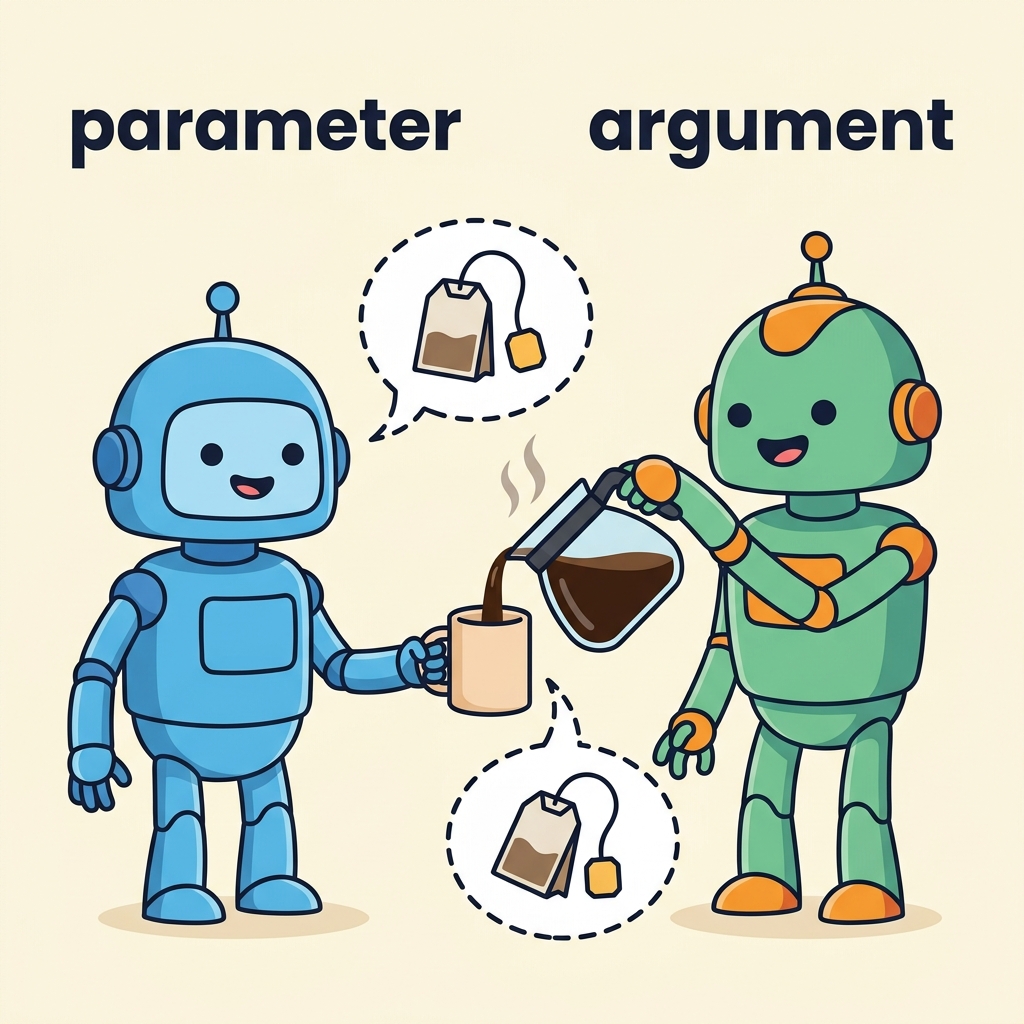 Illustration of parameters_default_values