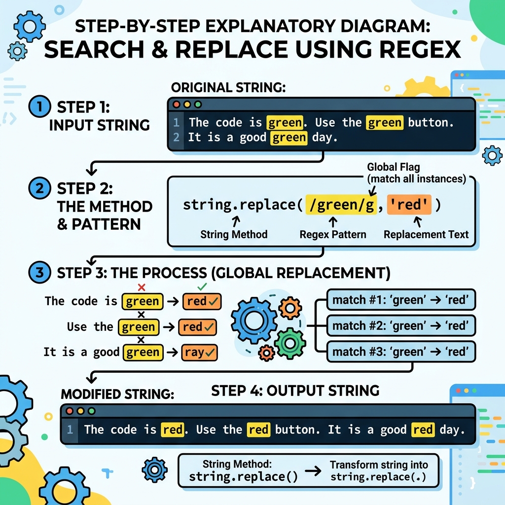 Illustration of Search & Replace