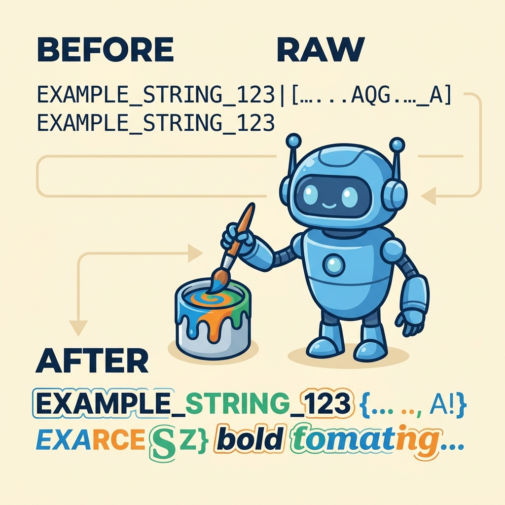 Illustration of string_formatting