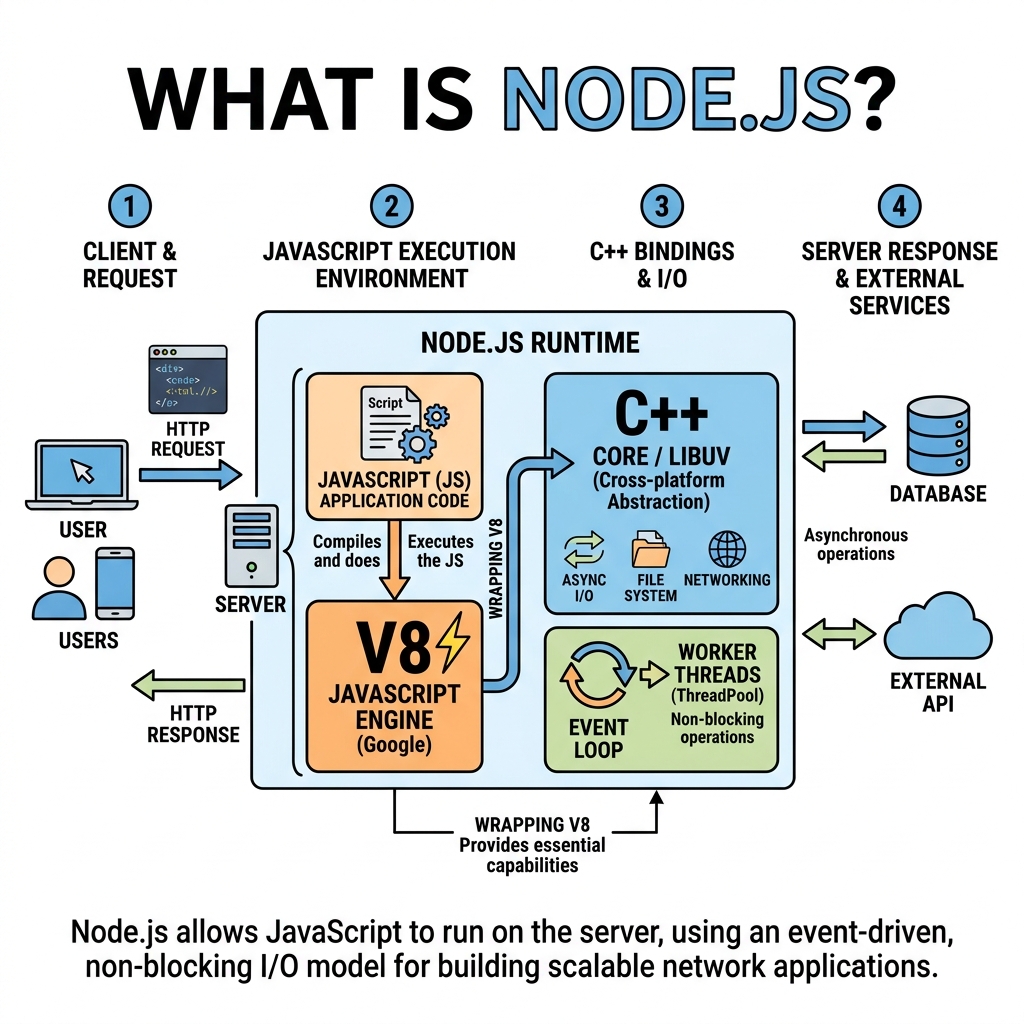 Illustration of What is Node.js