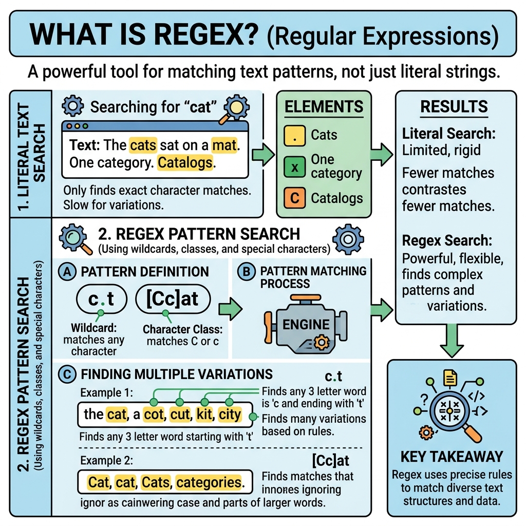 Illustration of What is Regex?