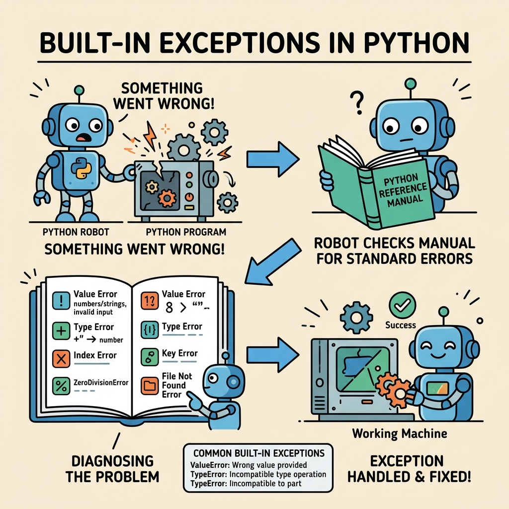 Architecture of Built-in Exceptions