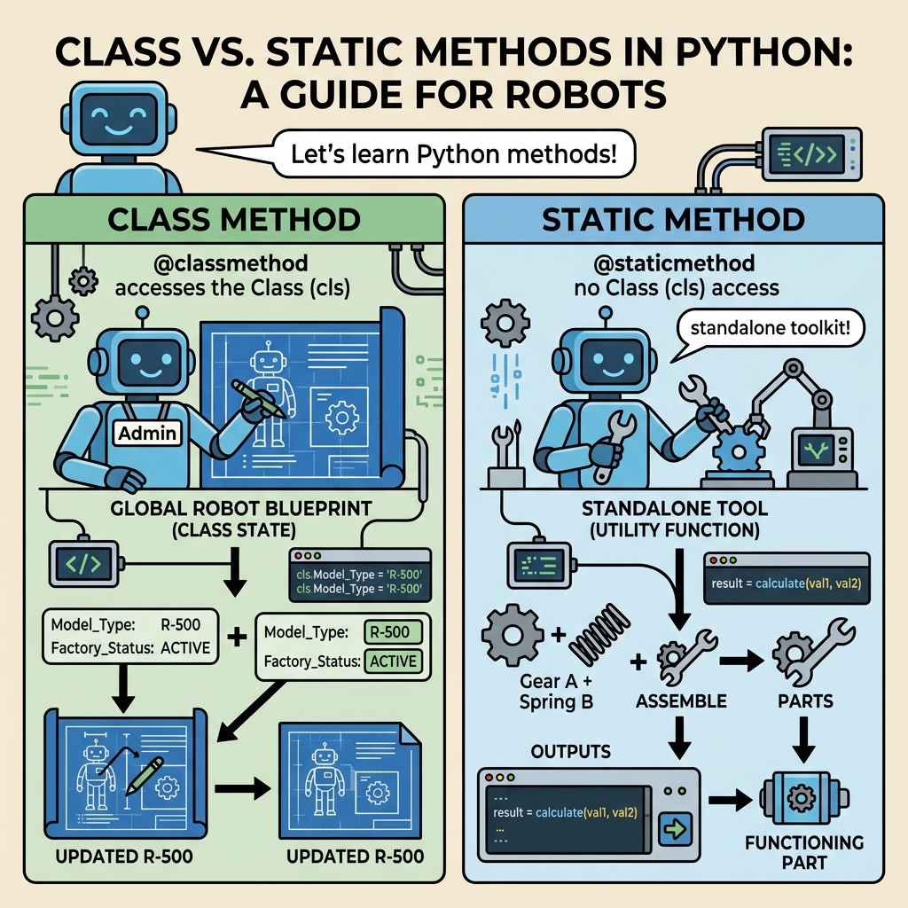 Architecture of Class & Static Methods