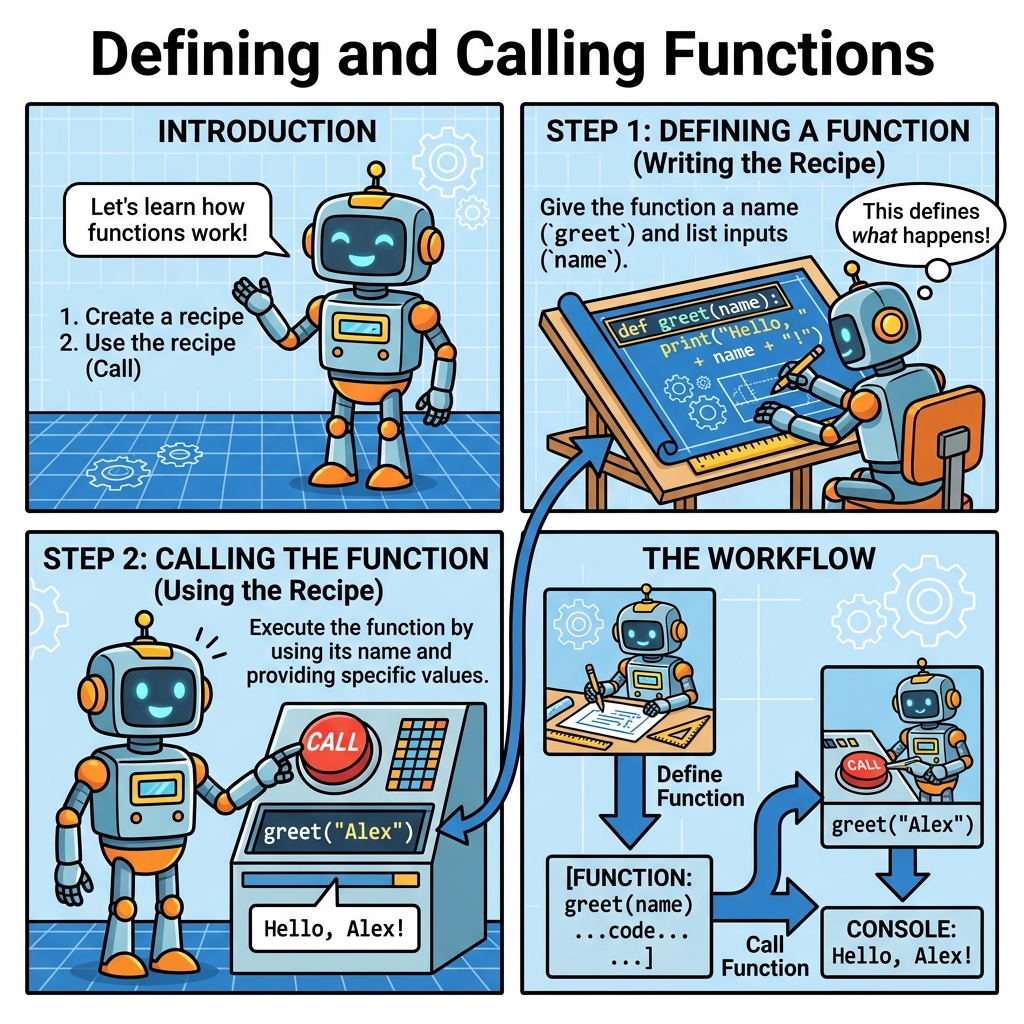 Architecture of Defining & Calling Functions