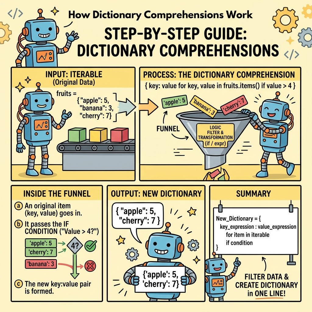 Architecture of Dictionary Comprehensions