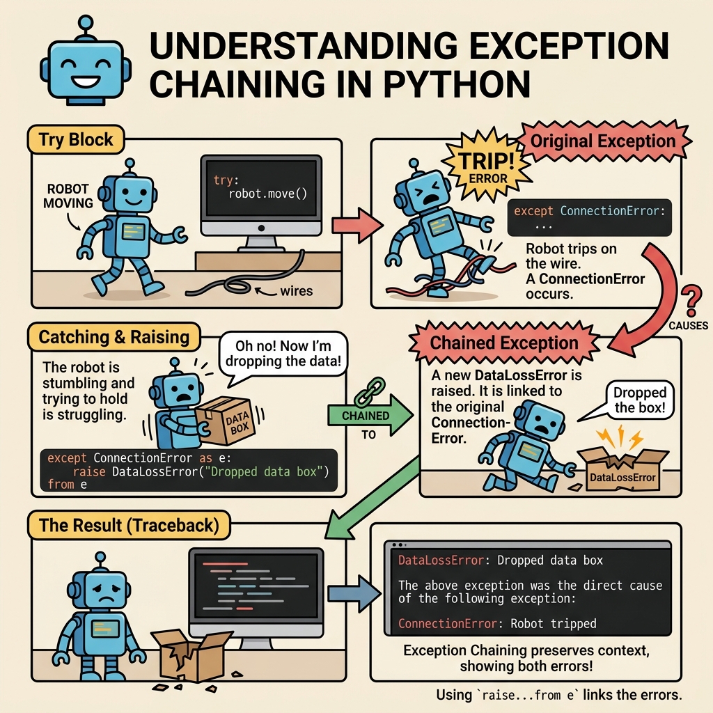 Architecture of Exception Chaining