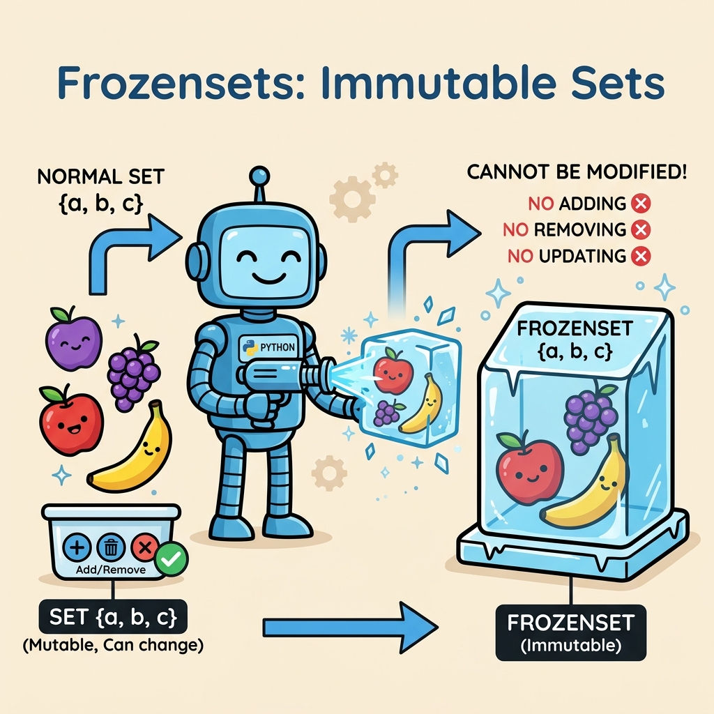 Architecture of Frozensets