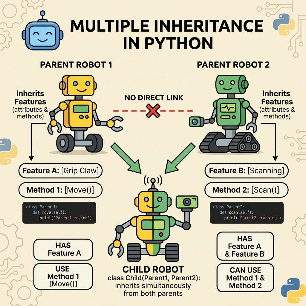 Architecture of Multiple Inheritance