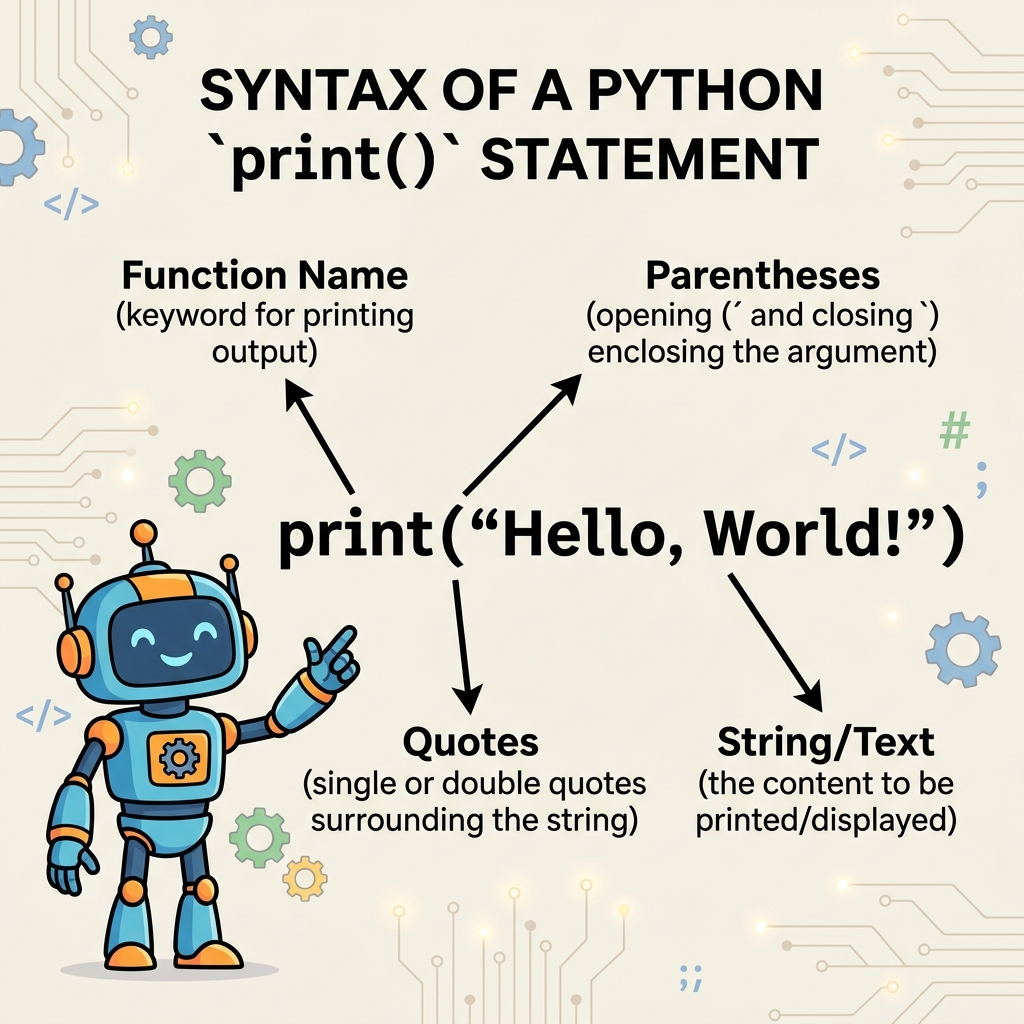 Breakdown of Python print syntax