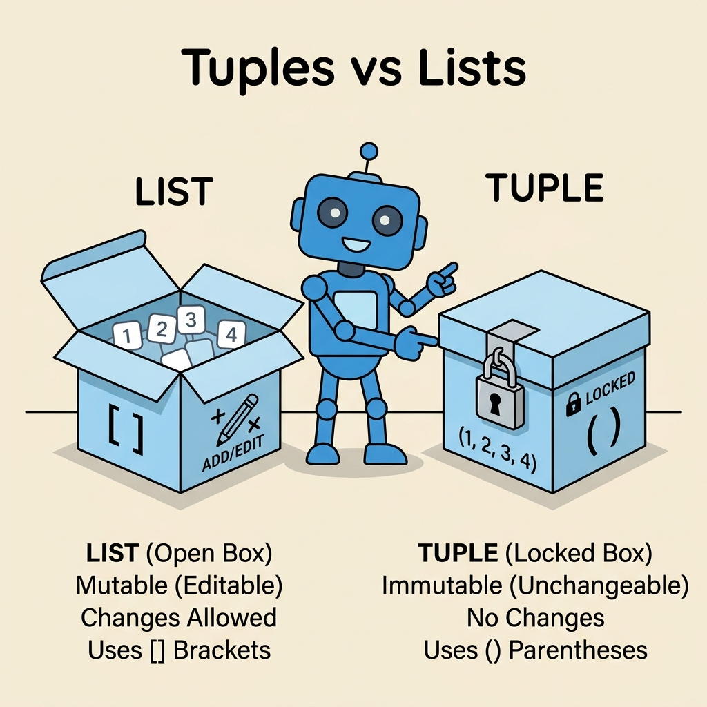 Architecture of Tuples vs Lists